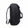 Sac de sport à dos noir étanche avec texte keep going et sangles ajustables