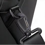 Extenseur de ceinture noire en forme de mousqueton pour sac de sport avec compartiment chaussures