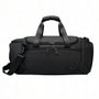 Sac de sport noir avec compartiments et sangle ajustable