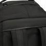 Sac de voyage antivol TSA Agora noir avec sangles rembourrées et poche en maille