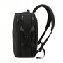 Sac de voyage MoveCase I noir avec plusieurs compartiments zippés et bretelles ajustables